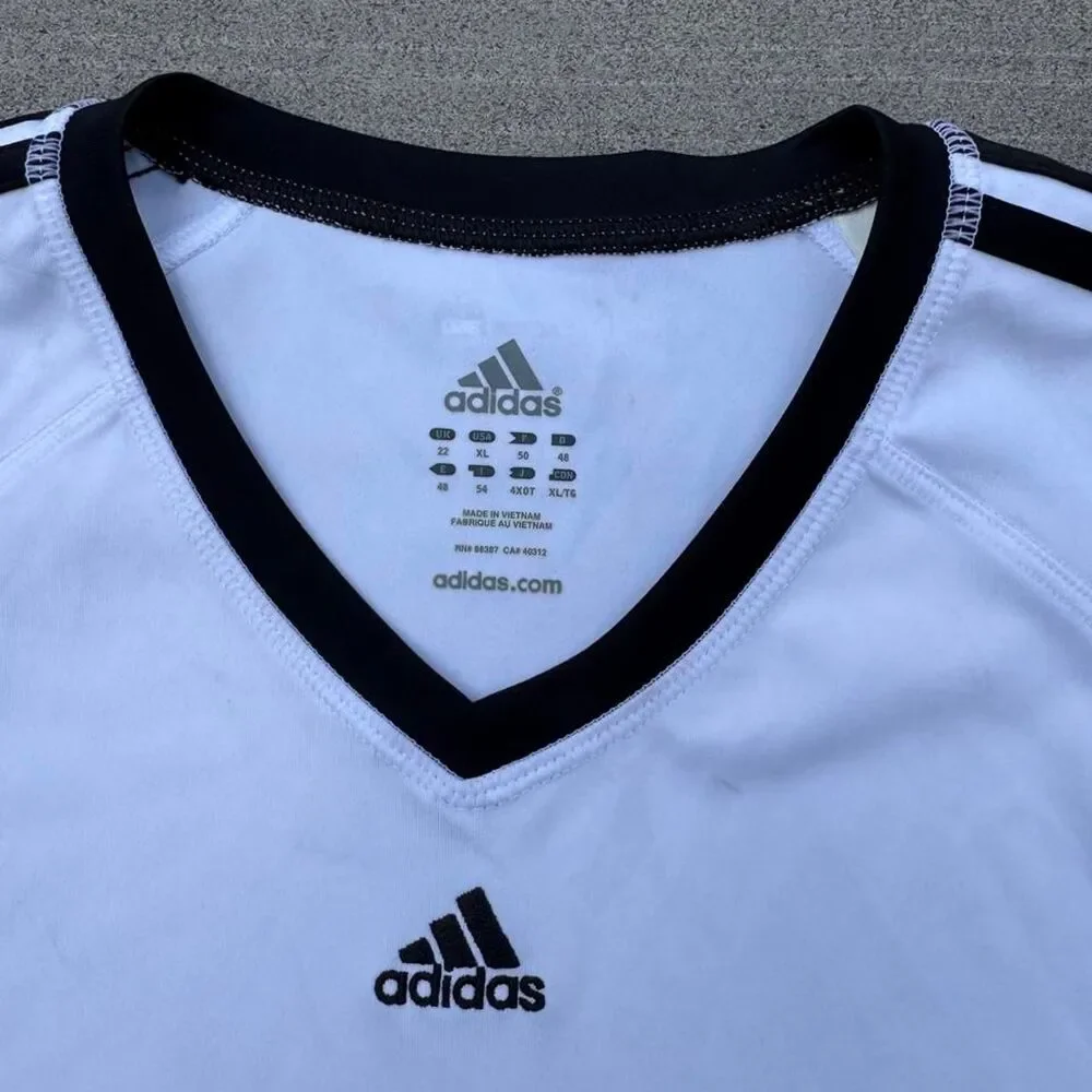 Adidas Men's White Vest